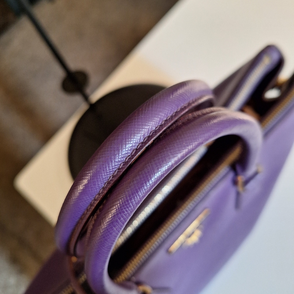 Prada Saffiano Leather Galleria Satchel - Picture 4 of 14